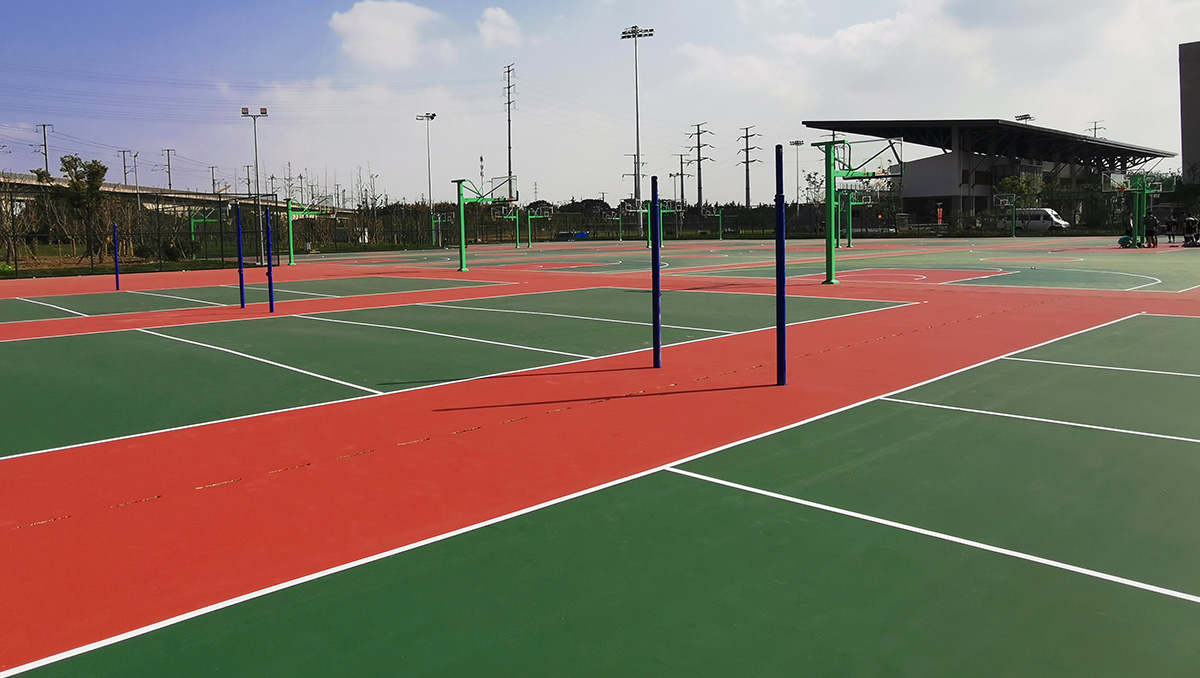 濱江大學籃球場工程